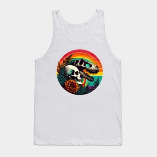 skulls in nature Tank Top